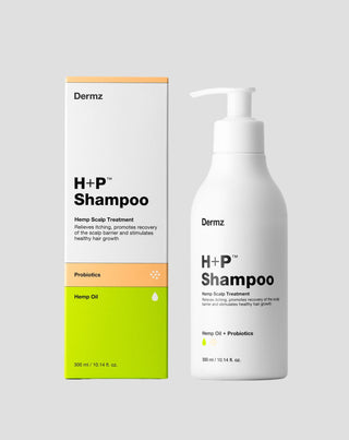 Champú de cáñamo con probióticos que combate el picor y la descamación del cuero cabelludo H+P Dermz_3 - 3