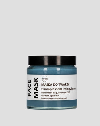 Mascarilla lifting facial con biofermento de algas, coenzima Q10 y extracto de granada La-Le - 1