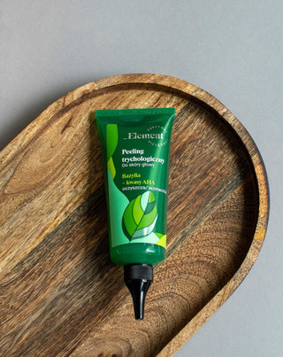 Exfoliante tricológico para la limpieza del cuero cabelludo con extracto de albahaca y ácido de frutas Element - 2