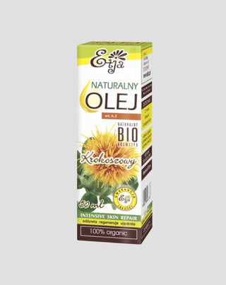 Aceite natural de cártamo BIO prensado en frío de semillas de carthamus Etja - 1