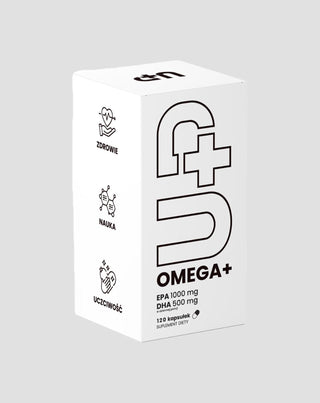Supplement Up Omega + UP Ácidos grasos insaturados Omega-3 Health Pharma 120 cápsulas