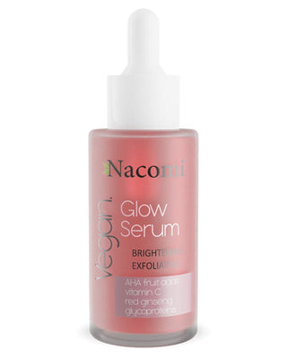 Sérum iluminador y exfoliante con extracto de limón y ácidos AHA Glow Nacomi - 1