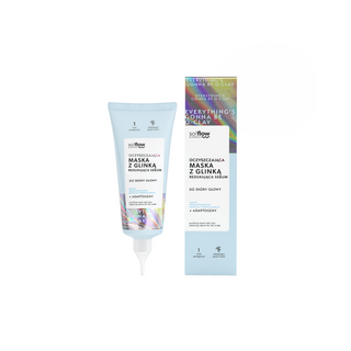 so!flow Mascarilla Purificante de Arcilla para Reducir el Sebo del Cuero Cabelludo - 1