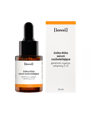 Sérum facial con vitamina C ilumina y reduce la visibilidad de los poros Rosa de Mosqueta Iossi