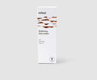 Crema suavizante para pies con urea y manteca de karité Refeet