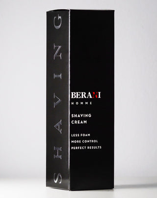 Crema de afeitar para hombre con aceite de aguacate y escualeno suavizante para el vello facial Berani - 3
