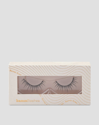 Pestañas postizas en tiras 2D reutilizables, suaves y ligeras Bambi Eyes Bamm!Lashes - 1