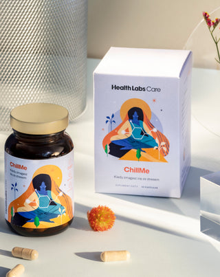 Suplemento para el estrés con adaptógenos y EGCG ChillMe Health Labs Care 60 cápsulas - 2