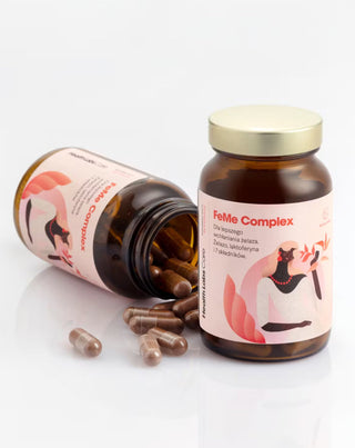 Suplemento para favorecer la absorción del hierro FeMe Complex Health Labs Care 60 cápsulas - 3
