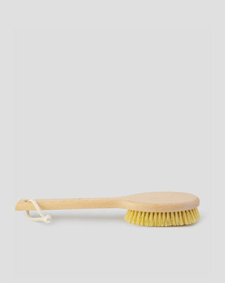 Cepillo de masaje corporal con fibra natural de agave y mango alargado n.º 5 Hhuumm