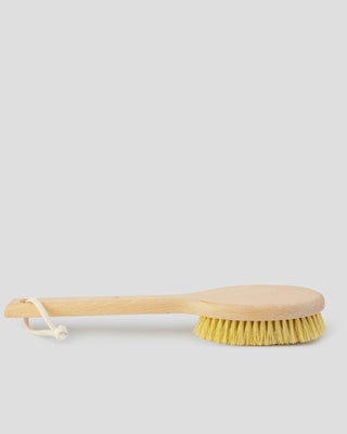 Cepillo de masaje corporal con fibra natural de agave y mango alargado n.º 5 Hhuumm