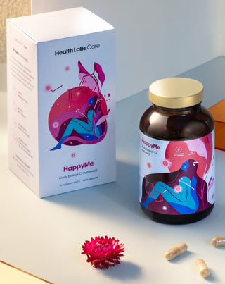 Suplemento para mejorar el bienestar HappyMe Health Labs Care 120 cápsulas - 2