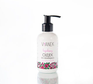 Aceite desmaquillante calmante para ojos, rostro y labios con macerado de camomila Vianek - 1