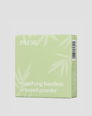 Paese Polvo de bambú prensado matificante enriquecido con polvo de seda para absorber el sebo - 3