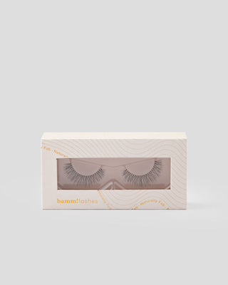 Pestañas postizas en tiras 2D reutilizables resistentes a la deformación Naturally Fab Bamm!Lashes - 1