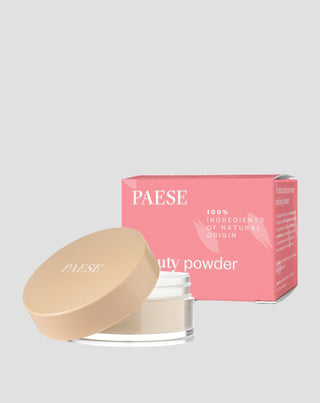 Polvo suelto facial natural de cebada para fijar y matificar el maquillaje Paese - 1