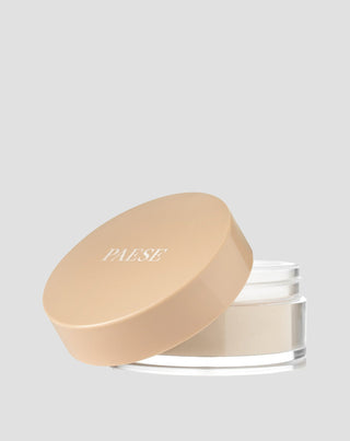 Polvo suelto facial natural de cebada para fijar y matificar el maquillaje Paese - 3