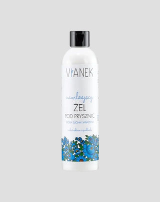 Gel de ducha hidratante para pieles secas y sensibles con extracto de pata de caballo Vianek - 1