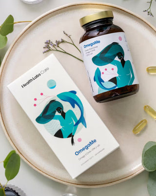 Sumplemento dietético con ácidos grasos Omega 3 EPA y DHA de pescado OmegaMe Health Labs Care 60 cápsulas - 3