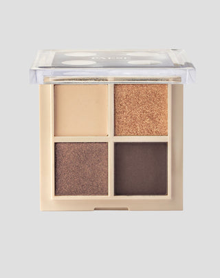 Paleta de cuatro sombras de ojos metalizadas daily vibe palette Paese - 1