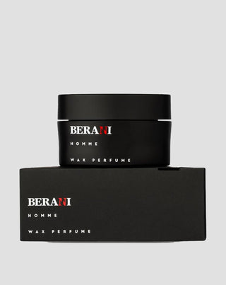 Perfume en forma de cera con manteca de mango con fragancia de sándalo, vainilla y tabaco Berani - 1