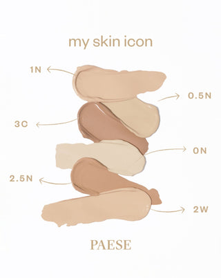 Base de maquillaje matificante My Skin Icon Paese 0N alabastro - 4