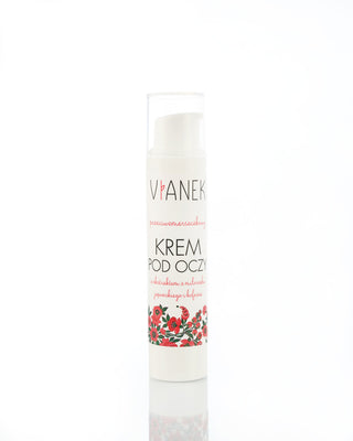 La crema antiarrugas para el contorno de ojos reduce las bolsas e hidrata en profundidad Vianek - 1