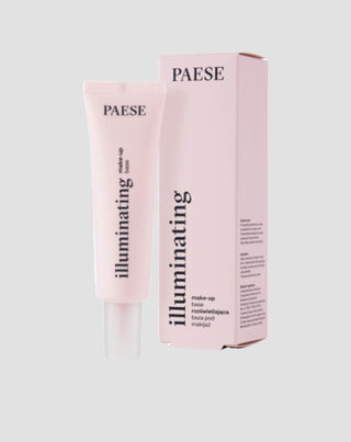 Prebase de maquillaje iluminadora Illuminating para pieles cansadas y apagadas Paese