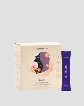 Sumplemento dietético para mejorar la piel con colágeno y vitaminas de GlowMe Health Labs Care - 1