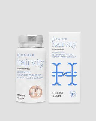 Cápsulas para la caída del cabello y estimulación de su crecimiento - Hairvity Halier 60 cápsulas
