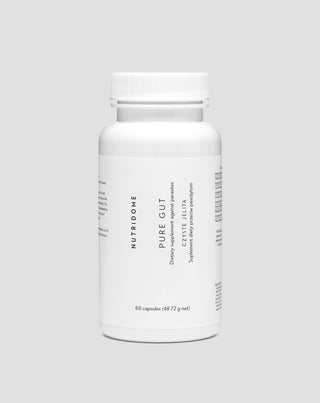 Suplemento dietético para parásitos que apoya la limpieza del organismo Intestinos Limpios Nutridome 60 unidades