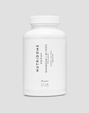 Magnesio + B6 Forte citrato de magnesio para calambres en las piernas, pantorrillas, fatiga y estrés Nutridome 180 cápsulas