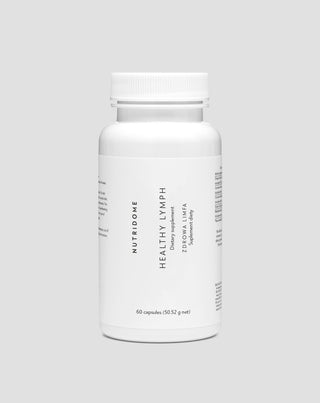 Suplemento dietético para el sistema linfático, desintoxicación y circulación Limfa Saludable Nutridome 60 unidades.