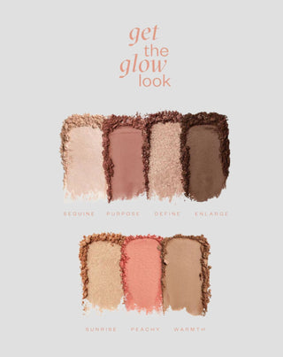 Paleta de maquillaje multitarea para rostro y ojos consigue el look glow Paese
