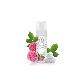 Espuma limpiadora facial rejuvenecedora con rosa de Damasco E-Fiore - 1