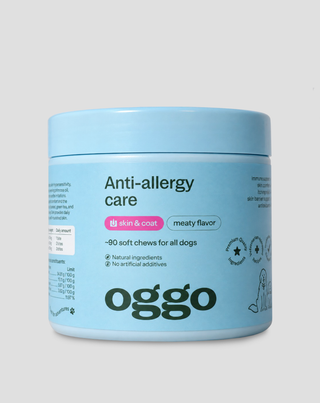 Suplemento para alergias y piel sensible para perros Anti-Allergy Care Oggo 180 g