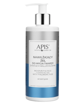 Gel limpiador facial hidratante y calmante con ácido hialurónico Apis - 1