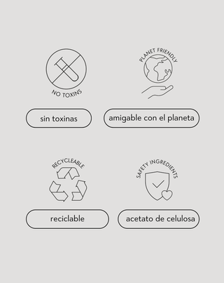 Juego de horquillas onduladas Twisty para el cabello - verde, negra y rosa - 3 unidades