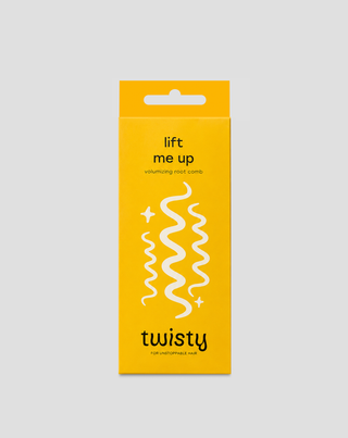 Peine vertical para dar volumen y elevar el cabello rizado Twisty