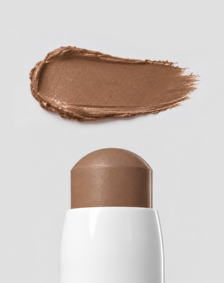 Bronceador en barra para el rostro, efecto natural de bronceado y contorno preciso, Praline, Nutridome - 3