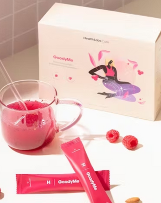 Fibra funcional con sabor a frambuesa para la saciedad GoodyMe Health Labs Care