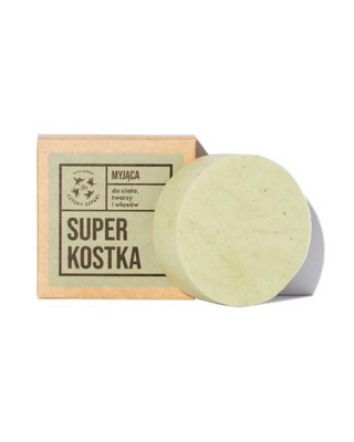 Jabón superalimentario vegano para cuerpo, cara y cabello con manteca de karité Four Starlings Soap Factory - 1