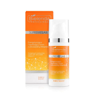 Crema energizante e hidratante con vitamina C estable Supremelab Energy Boost Bielenda - 1