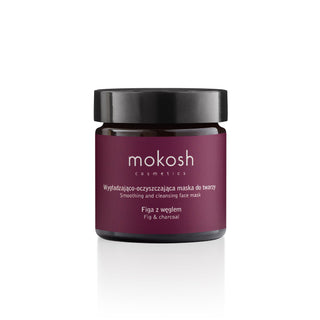 Mascarilla Facial Suavizante y Limpiadora Higo con Carbón Mokosh 60 ml