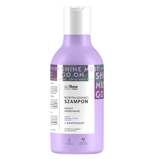 Champú revitalizante para cabellos teñidos con extractos de mora y ciruela so!flow