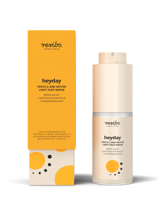 Sérum facial Heyday nutritivo e iluminador con antioxidantes y triple vit. C 30 ml Resibo - 1