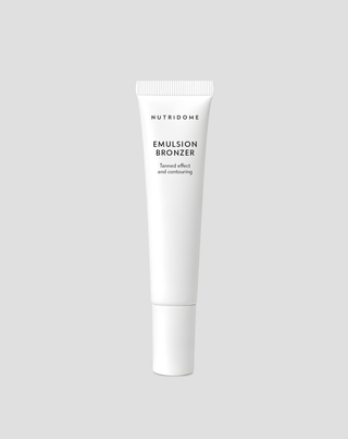 Bronceador líquido para el rostro fórmula de larga duración y efecto natural NutriDome - 1