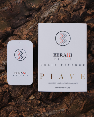 Perfume de cera natural para mujer Perfume sólido Piave Berani Femme
