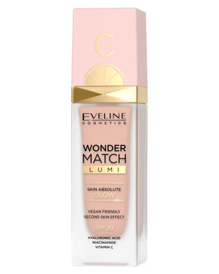 Wonder Match Lumi No. 10 Vainilla Eveline Base de Maquillaje Iluminadora - 1