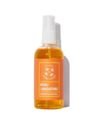 Aceite superligero de neroli y mandarina hidratante, regenerador y fortalecedor Mydlarnia Cztery Szpaki - 1